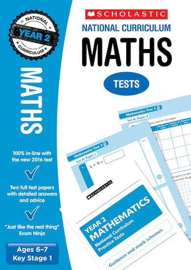Rewards Value Pack: Maths Tests Year 2 x10