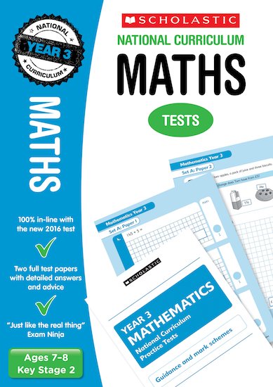 Rewards Value Pack: Maths Tests Year 3 x10