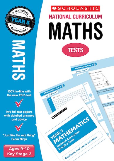 Rewards Value Pack: Maths Tests Year 5 x10