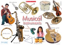 Musical instruments poster