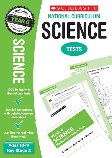 Rewards Value Pack: Science Tests Year 6 x10
