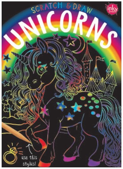 Scratch Art Unicorns