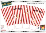 Daisy and Bear activity sheet - make your own popcorn box (1 page)