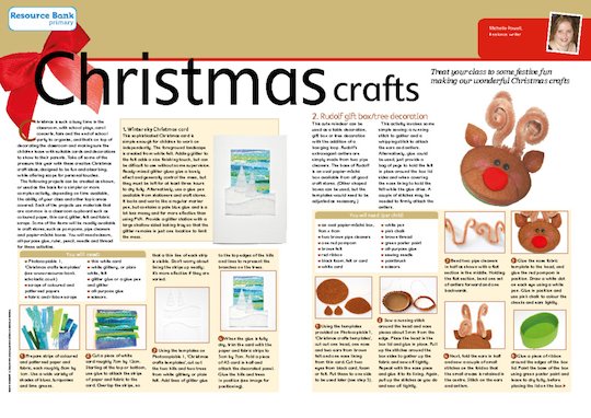 Christmas crafts - plan