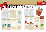 Christmas crafts - plan (2 pages)