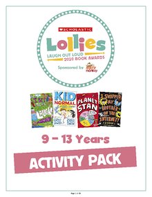 2020 Scholastic Lollies – 9-13 years Activity Pack