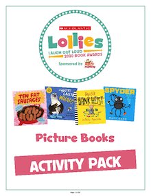 2020 Scholastic Lollies – Picture Books Activity Pack