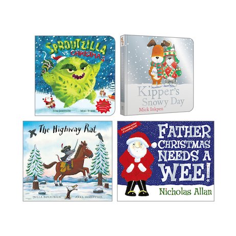 Christmas Board Book Pack x 4
