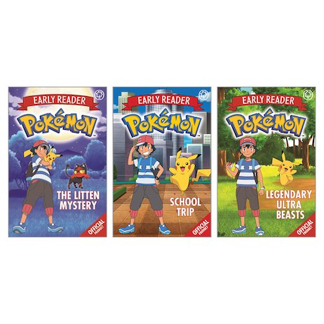 Pokémon Early Readers Pack x 3