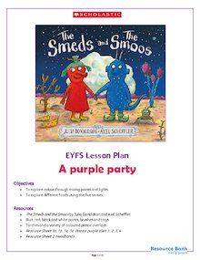 The Smeds and The Smoos EYFS Activity Pack