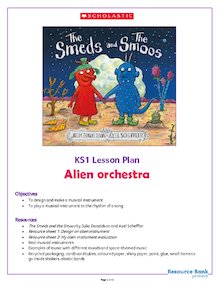 The Smeds and The Smoos Year 1 Activity Pack – Alien Orchestra