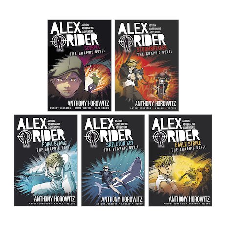 Alex Rider Graphic Novels Pack x 5 - Scholastic Shop