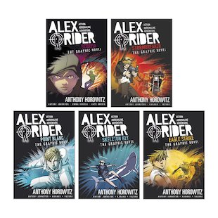 Alex Rider Graphic Novels Pack x 5 - Scholastic Kids' Club