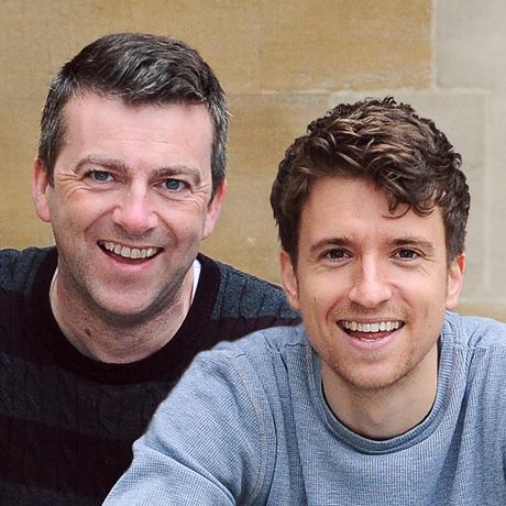 Greg James and Chris Harris