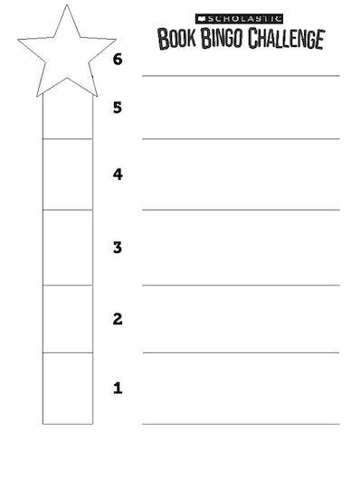 Book Bingo - progress chart (Ireland)
