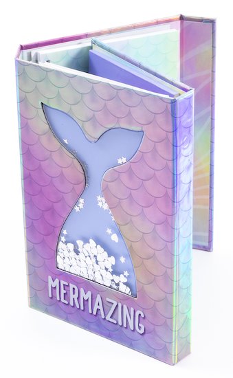 Mermaid Confetti Shaker Trifold Organiser