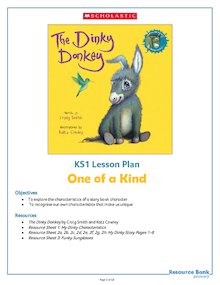 The Dinky Donkey lesson plan pack – Year 2