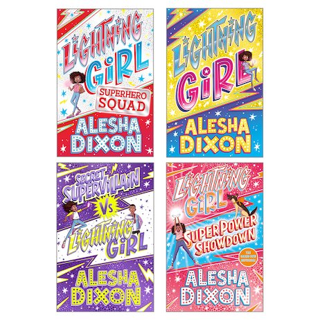 Lightning Girl Pack x 4 - Scholastic Shop