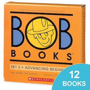 Bob Books: Set 2 - Advancing Beginners Box Set (12 books)