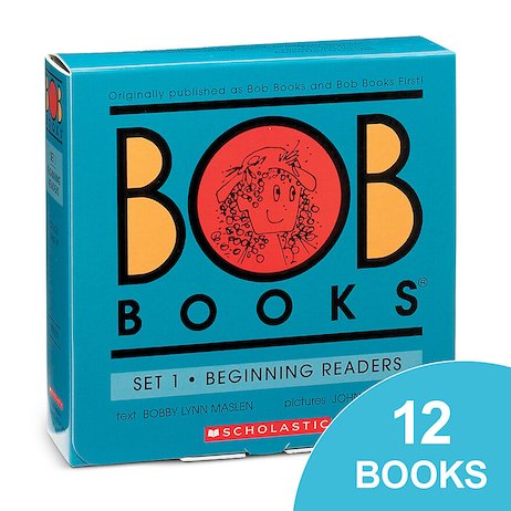 Bob Books: Set 1 - Beginning Readers Box Set (12 Books)