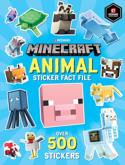 Minecraft Animal Sticker Fact File Scholastic Shop - roblox ultimate guide collection egmont