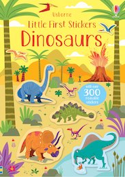 Usborne Little First Stickers: Dinosaurs
