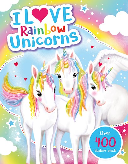 I Love Rainbow Unicorns! Activity Book