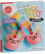 Image of Klutz: Sew Your Own Unicorn Bunny Slippers