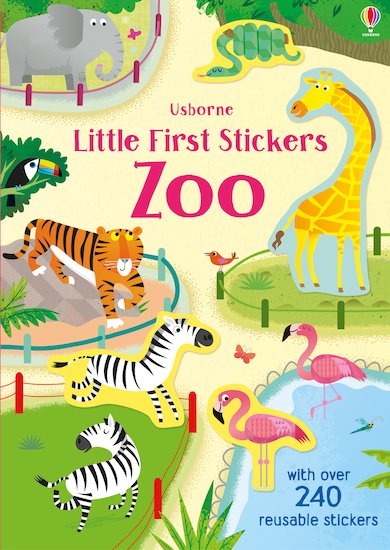 Usborne Little First Stickers: Zoo