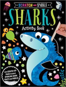 Scratch and Sparkle: Sharks Activity Book
