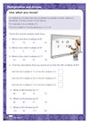 Multiplication and division worksheet