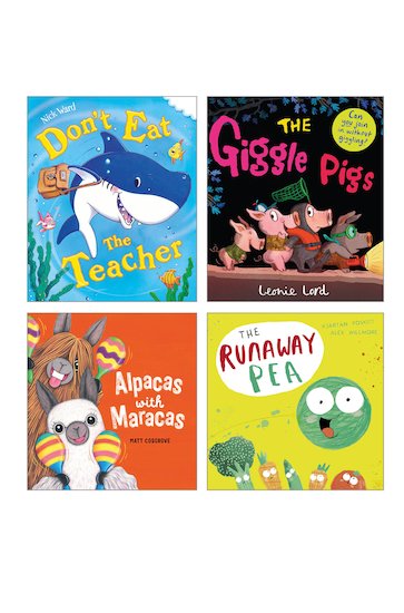Funny Picture Book Pack x 4