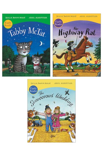 Julia Donaldson and Axel Scheffler Early Readers Pack x 3