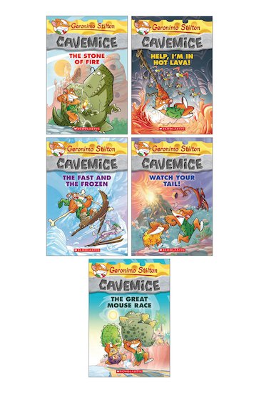 Geronimo Stilton: Cavemice Pack x 5 (Books 1-5) - Scholastic Shop