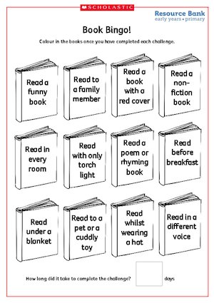 Book bingo