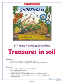 Superworm – Home Learning Activity Pack 5-7 years