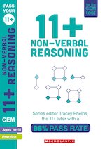 Pass Your 11+: 11+ Non-Verbal Reasoning Practice and Assessment for the CEM Test Ages 10-11
