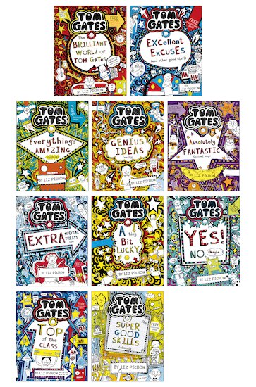 Tom Gates Pack Books 1-10