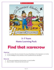 The Scarecrows’ Wedding – Home Learning Activity Pack 5-7 years