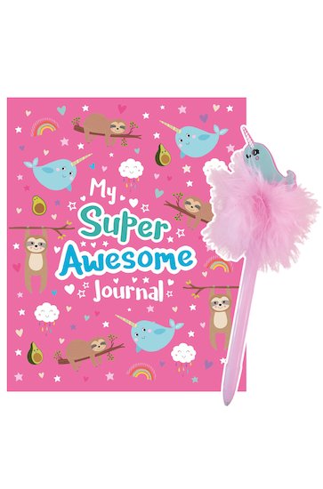 My Super Awesome Journal with FREE Narwhal Pen