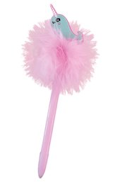Fluffy Narwhal Pen