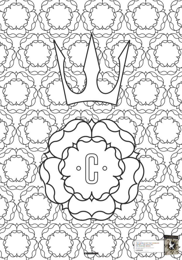 Hunger Games Colouring Book Sample 3 Hunger Games Colouring Book Sample 3