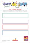 Together We Can - free activity sheets (4 pages)
