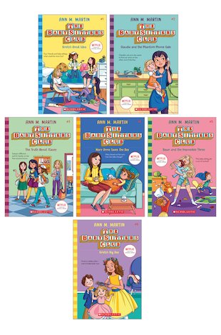 The Babysitters Club Pack x 6