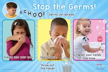 Stop the Germs! Poster