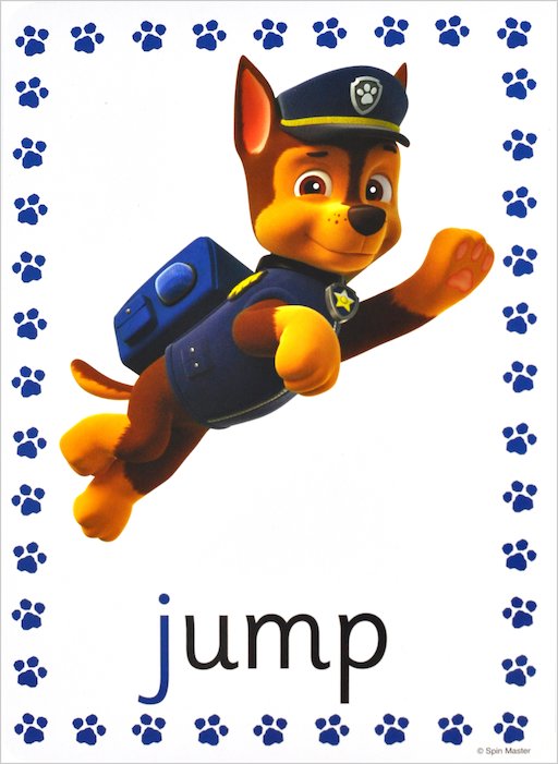 Patrol Phonics Flash Cards Educational Toys &
