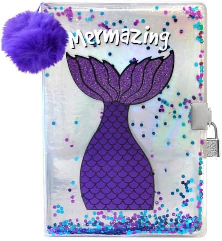 Mermazing Mermaid Tail Squishy Journal