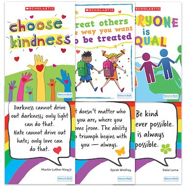 Kindness Posters Early Years Teaching Resource Scholastic