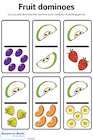 Fruit dominoes