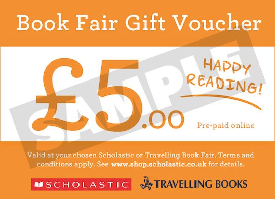 £5 Book Fair Gift Voucher